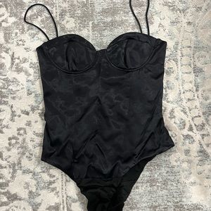 Black Zara bodysuit. Size small, worn once!